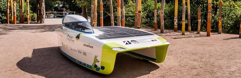 болід на сонячних батареях SOLAR TEAM VZW