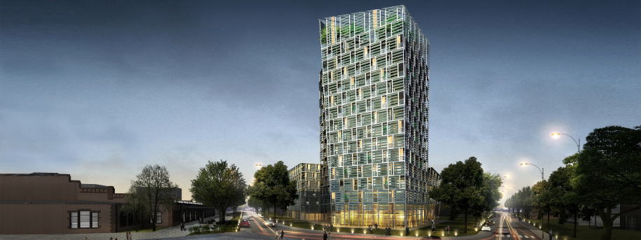 SmartGreenTower - будущее городской архитектуры