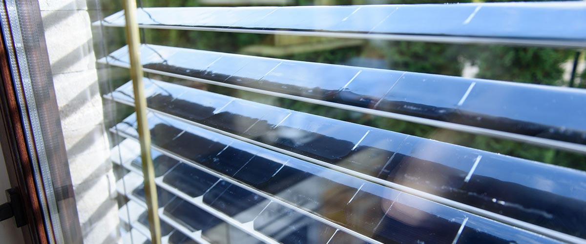 Фотоэлектрические панели-жалюзи  SolarGaps
